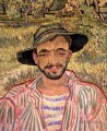 Portrait d’un jeune paysan Vincent van Gogh